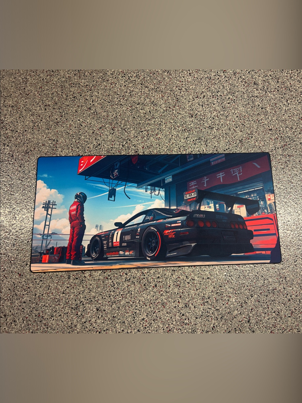 Racing Supra desk pad